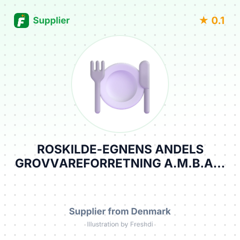 ROSKILDE-EGNENS ANDELS GROVVAREFORRETNING A.M.B.A. – summary card, no photo uploaded yet