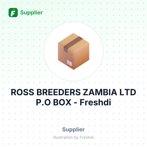 ROSS BREEDERS ZAMBIA LTD P.O BOX – summary card, no photo uploaded yet