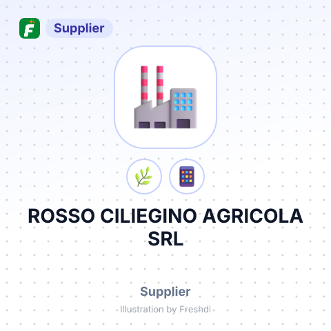 ROSSO CILIEGINO AGRICOLA SRL – summary card, no photo uploaded yet