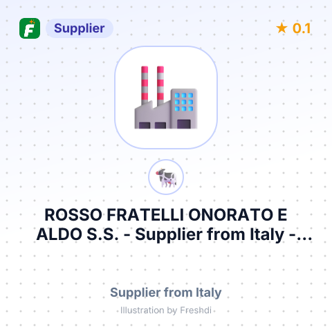 ROSSO FRATELLI ONORATO E ALDO S.S. – summary card, no photo uploaded yet