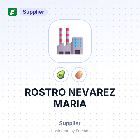 ROSTRO NEVAREZ MARIA – summary card, no photo uploaded yet