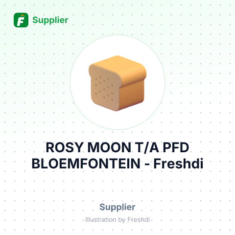 ROSY MOON T/A PFD BLOEMFONTEIN – summary card, no photo uploaded yet
