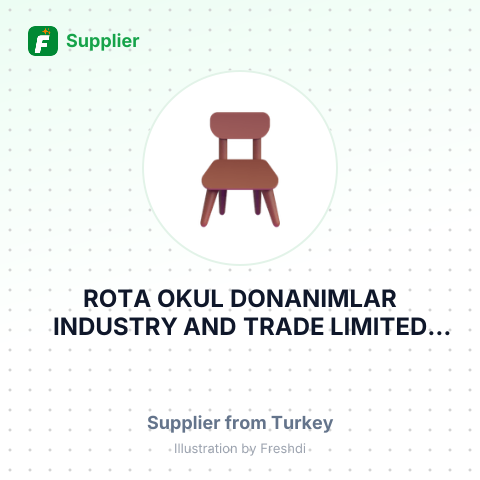 ROTA OKUL DONANIMLAR INDUSTRY AND TRADE LIMITED COMPANY – summary card, no photo uploaded yet