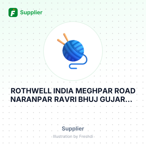 ROTHWELL INDIA MEGHPAR ROAD NARANPAR RAVRI BHUJ GUJARAT – summary card, no photo uploaded yet