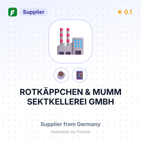 ROTKÄPPCHEN & MUMM SEKTKELLEREI GMBH – summary card, no photo uploaded yet