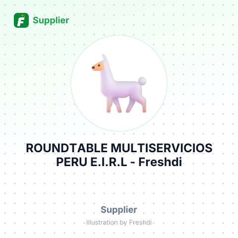 ROUNDTABLE MULTISERVICIOS PERU E.I.R.L – summary card, no photo uploaded yet