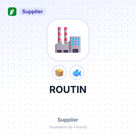 ROUTIN – summary card, no photo uploaded yet