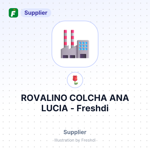 ROVALINO COLCHA ANA LUCIA – summary card, no photo uploaded yet