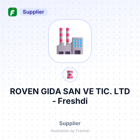 ROVEN GIDA SAN VE TIC. LTD – summary card, no photo uploaded yet
