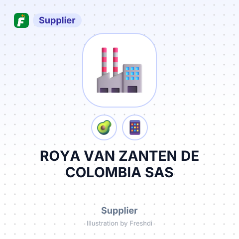 ROYA VAN ZANTEN DE COLOMBIA SAS – summary card, no photo uploaded yet