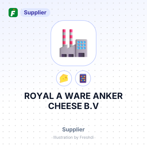 ROYAL A WARE ANKER CHEESE B.V – summary card, no photo uploaded yet