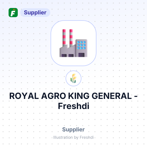 ROYAL AGRO KING GENERAL – summary card, no photo uploaded yet