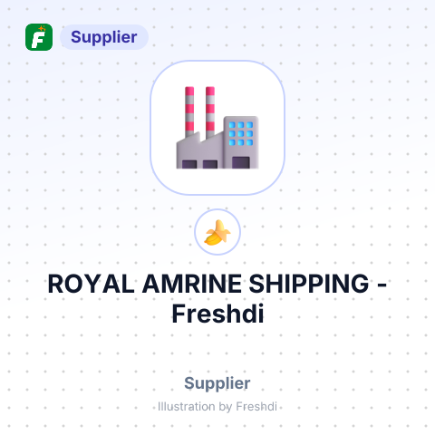 ROYAL AMRINE SHIPPING – summary card, no photo uploaded yet