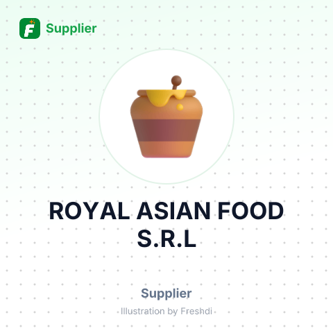 ROYAL ASIAN FOOD S.R.L – summary card, no photo uploaded yet