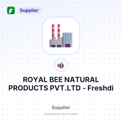 ROYAL BEE NATURAL PRODUCTS PVT.LTD – summary card, no photo uploaded yet
