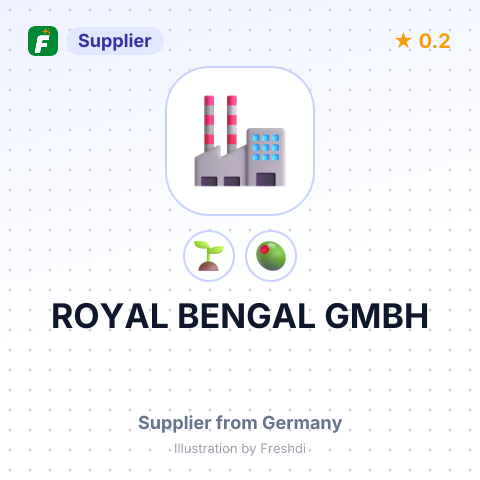 ROYAL BENGAL GMBH – summary card, no photo uploaded yet