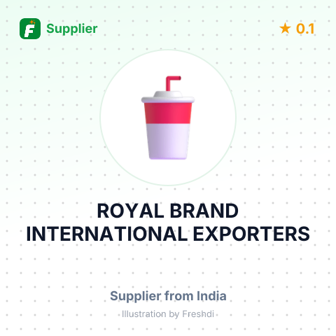 ROYAL BRAND INTERNATIONAL EXPORTERS – summary card, no photo uploaded yet