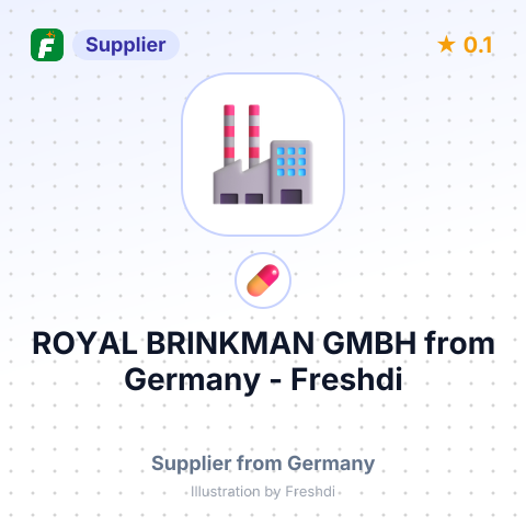 ROYAL BRINKMAN GMBH – summary card, no photo uploaded yet