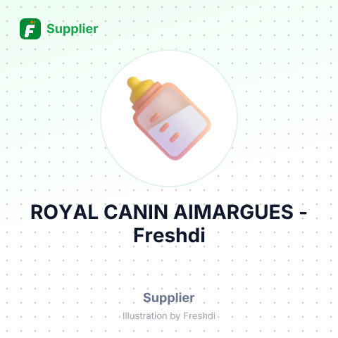 ROYAL CANIN AIMARGUES – summary card, no photo uploaded yet