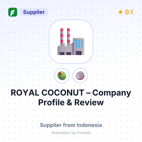 ROYAL COCONUT – summary card, no photo uploaded yet