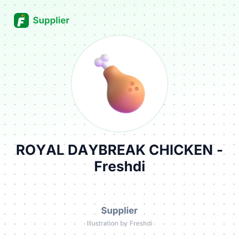 ROYAL DAYBREAK CHICKEN – summary card, no photo uploaded yet