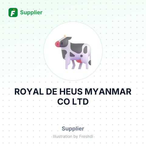 ROYAL DE HEUS MYANMAR CO LTD – summary card, no photo uploaded yet