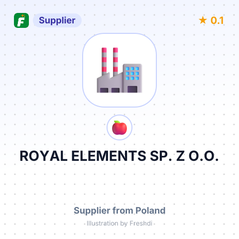 ROYAL ELEMENTS SP. Z O.O. – summary card, no photo uploaded yet