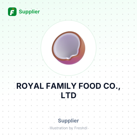ROYAL FAMILY FOOD CO., LTD – summary card, no photo uploaded yet