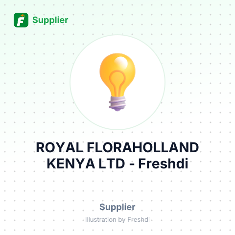 ROYAL FLORAHOLLAND KENYA LTD – summary card, no photo uploaded yet