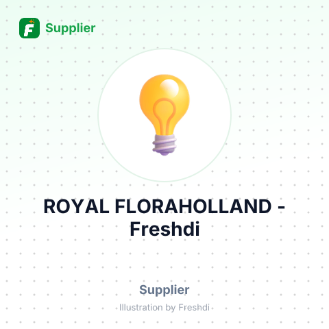 ROYAL FLORAHOLLAND – summary card, no photo uploaded yet