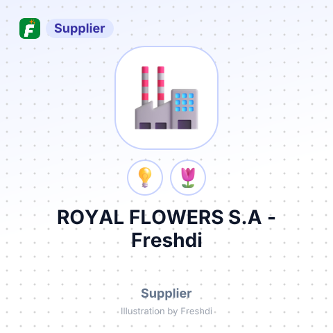 ROYAL FLOWERS S.A – summary card, no photo uploaded yet