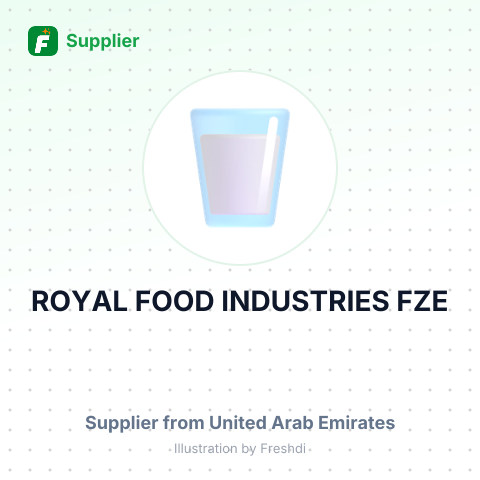 ROYAL FOOD INDUSTRIES FZE – summary card, no photo uploaded yet