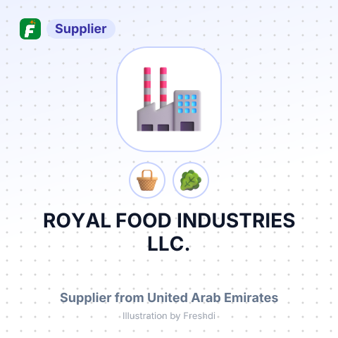 ROYAL FOOD INDUSTRIES LLC. – summary card, no photo uploaded yet