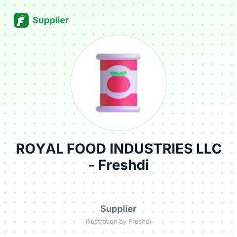 ROYAL FOOD INDUSTRIES LLC – summary card, no photo uploaded yet