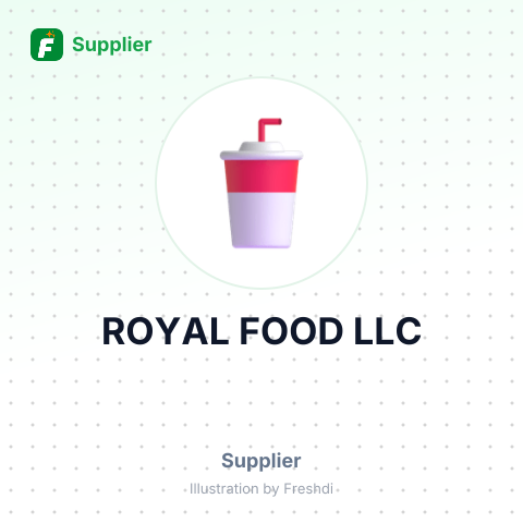 ROYAL FOOD LLC – summary card, no photo uploaded yet