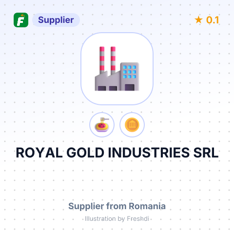 ROYAL GOLD INDUSTRIES SRL – summary card, no photo uploaded yet