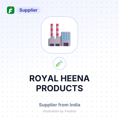 ROYAL HEENA PRODUCTS – summary card, no photo uploaded yet