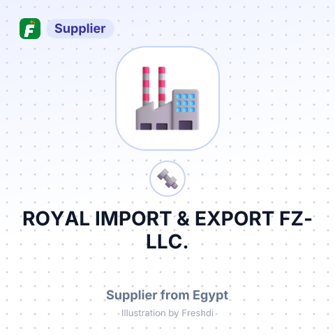 ROYAL IMPORT & EXPORT FZ- LLC. – summary card, no photo uploaded yet