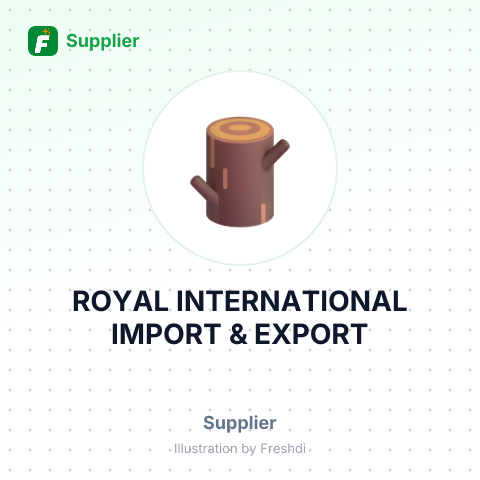 ROYAL INTERNATIONAL IMPORT & EXPORT – summary card, no photo uploaded yet