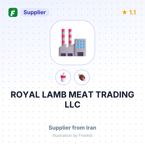 ROYAL LAMB MEAT TRADING LLC – summary card, no photo uploaded yet