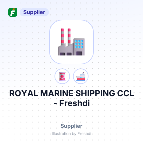 ROYAL MARINE SHIPPING CCL – summary card, no photo uploaded yet