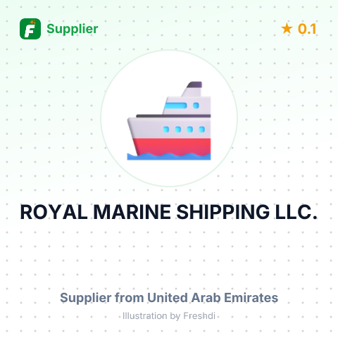 ROYAL MARINE SHIPPING LLC. – summary card, no photo uploaded yet