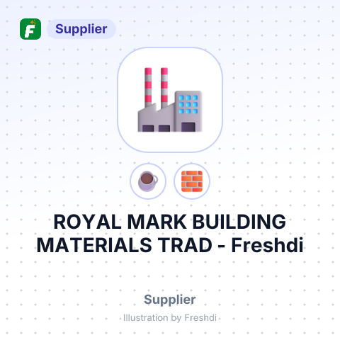 ROYAL MARK BUILDING MATERIALS TRAD – summary card, no photo uploaded yet
