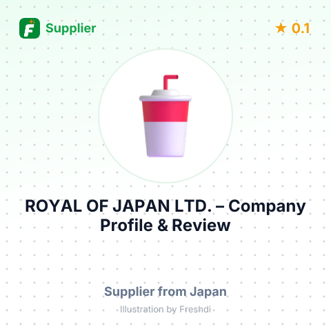 ROYAL OF JAPAN, LTD. – summary card, no photo uploaded yet