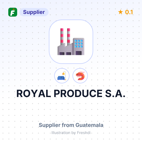 ROYAL PRODUCE S.A. – summary card, no photo uploaded yet