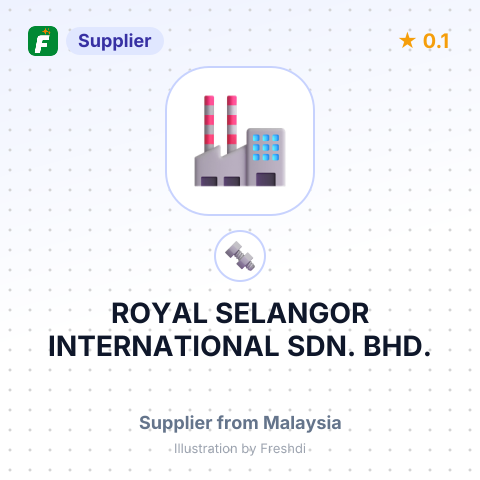 ROYAL SELANGOR INTERNATIONAL SDN. BHD. – summary card, no photo uploaded yet