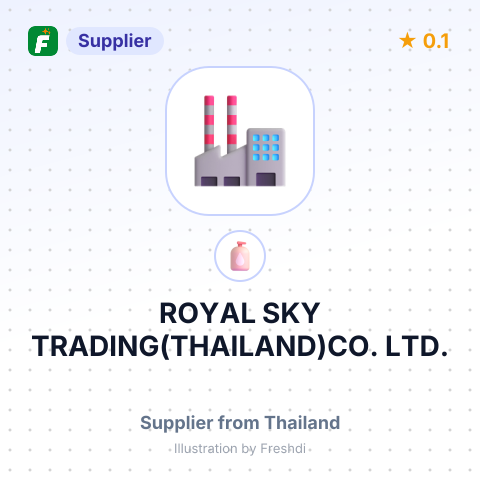 ROYAL SKY TRADING(THAILAND)CO. LTD. – summary card, no photo uploaded yet