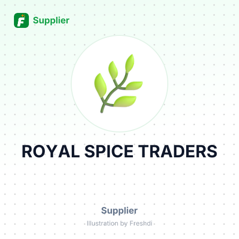 ROYAL SPICE TRADERS – summary card, no photo uploaded yet