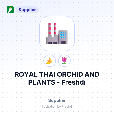 ROYAL THAI ORCHID AND PLANTS – summary card, no photo uploaded yet