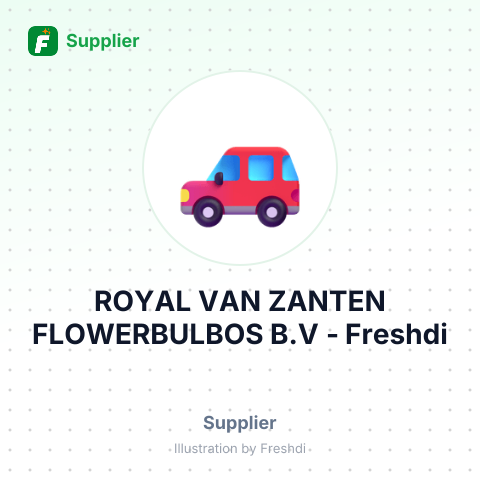 ROYAL VAN ZANTEN FLOWERBULBOS B.V – summary card, no photo uploaded yet